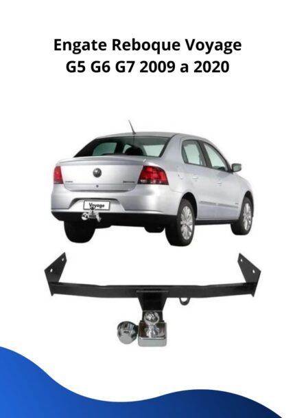 ENGATE REBOQUE VOYAGE G5 G6 G7 2009 A 2020