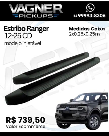 ESTRIBO RANGER 12-25 CD MODELO INJETÁVEL