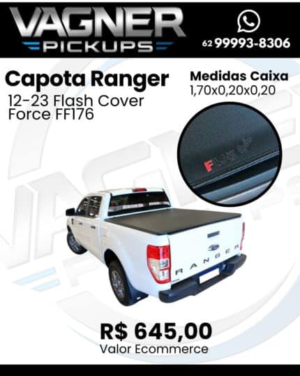 CAPOTA RANGER 12-23 FLASH COVER FORCE FF176