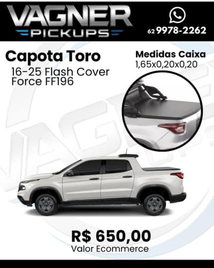 CAPOTA TORO 16-25 FLASH COVER FORCE FF196